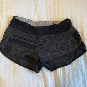 Lululemon Run Up Mid-Ride Shorts